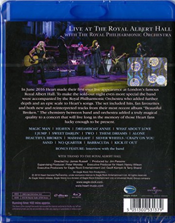 Heart: Live At The Royal Albert Hall [Blu-Ray]