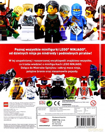 LEGO Ninjago. Encyklopedia postaci [KSIĄŻKA]