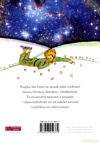 Mały Książę - Antoine de Saint-Exupery [KSIĄŻKA]