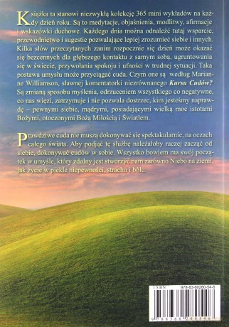 Rok cudów. Codzienne modlitwy i refleksje - Marianne Williamson [KSIĄŻKA]
