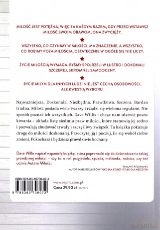 Siedem praw miłości. Tajemnice dobrych - Dave Willis [KSIĄŻKA]