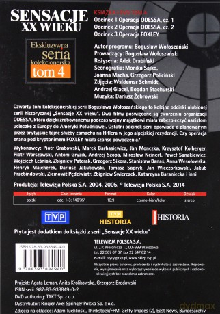 Sensacje XX wieku tom 3 (booklet) [DVD] 