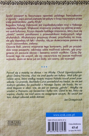 Spalić paszport - Bogusław Kalungi Dąbrowski [KSIĄŻKA]
