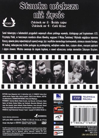 Stawka większa niż życie 2 (odcinki 3-4) [DVD]