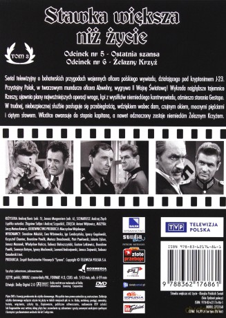 Stawka większa niż życie 3 (odcinki 5-6) [DVD]