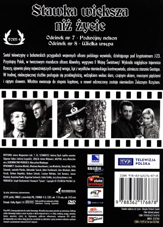 Stawka większa niż życie 4 (odcinki 7-8) [DVD]