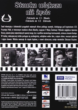 Stawka większa niż życie 6 (odcinki 11-12) [DVD]
