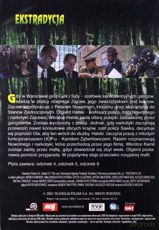 Ekstradycja odc. 4-6 [DVD]