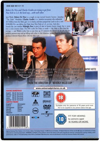 Zdążyć przed północą (Midnight Run) [DVD]