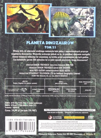 Planeta Dinozaurów (Tom 21) [DVD]