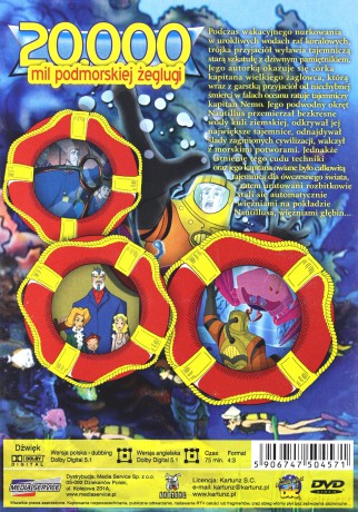 20 000 mil podmorskiej żeglugi [DVD]