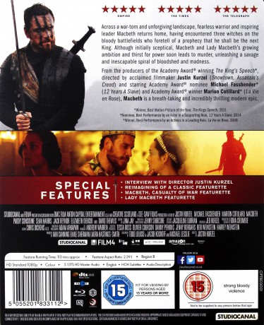 Macbeth / Makbet (steelbook) [Blu-Ray]
