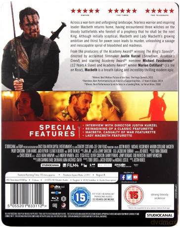 Macbeth / Makbet (steelbook) [Blu-Ray]
