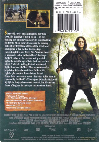 Princess Of Thieves [DVD]