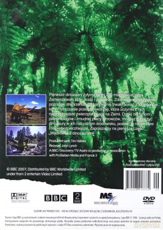 Pierwsi mieszkańcy Ziemi 2: Wędrówki z Dinozaurami [DVD]