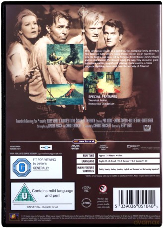 Journey to The Center of the Earth [DVD]