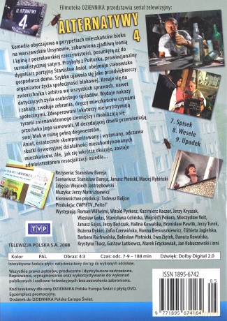 Alternatywy 4: odc. 7-9 [DVD]