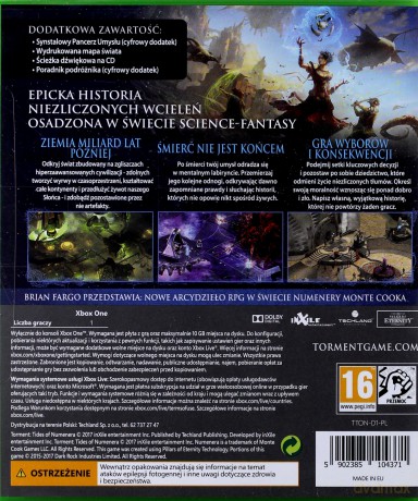 Torment: Tides of Numenera [GRA XBOX ONE]