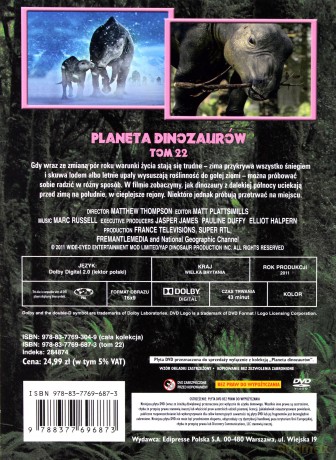Planeta Dinozaurów (Tom 22) [DVD]