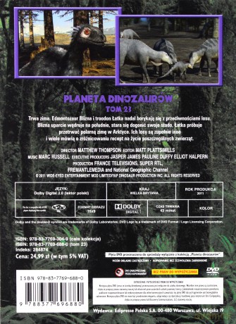 Planeta Dinozaurów (Tom 23) [DVD]