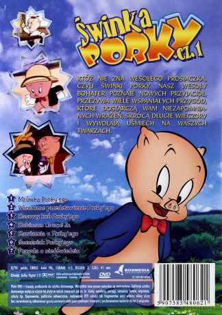 Świnka Porky cz. 1 [DVD]