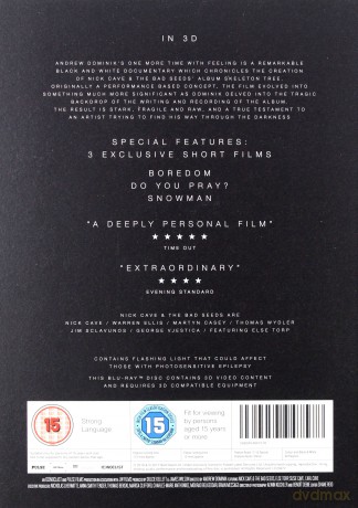 Nick Cave & The Bad Seeds: One More Time With Feeling (Limited) [Blu-Ray 3D]+[Blu-Ray]