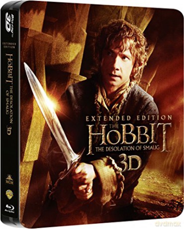 The Hobbit: The Desolation Of Smaug / Hobbit: Pustkowie Smauga Steelbook [Blu-Ray 3D]+[Blu-Ray]