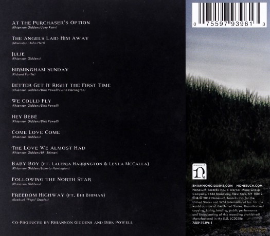 Rhiannon Giddens: Freedom Highway [CD]