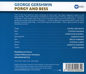 Sir Simon Rattle: Gershwin: Porgy And Bess [3CD]