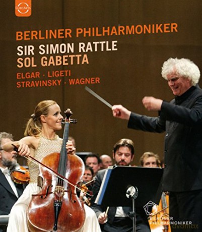 Dol Gabetta & Berliner Philharmoniker & Sir Simon Rattle: Live From Baden-Baden 2014: Ligeti: Atmospheres, Wagner: Prelude To 'LOHENGRIN' Act 1, Elgar: Cello Concerto E Minor Op. 85 [Blu-Ray]