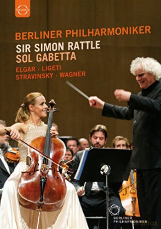 Dol Gabetta & Berliner Philharmoniker & Sir Simon Rattle: Live From Baden-Baden 2014: Ligeti: Atmospheres, Wagner: Prelude To 'LOHENGRIN' Act 1, Elgar: Cello Concerto E Minor Op. 85 [DVD]