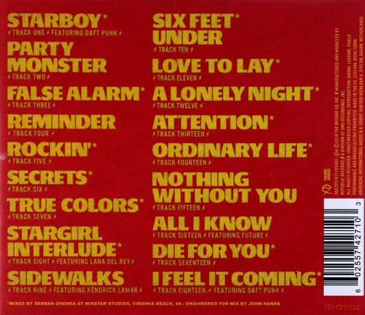 Weeknd: Starboy (PL) [CD]