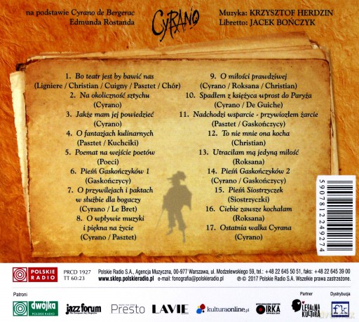 Teatr Muzyczny w Łodzi: Cyrano [CD]