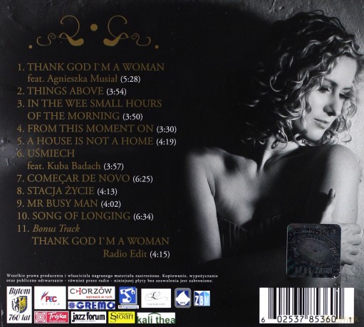 Marta Król: Thank God I'm A Woman [CD]