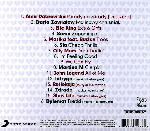 Porady na zdrady soundtrack [2CD]
