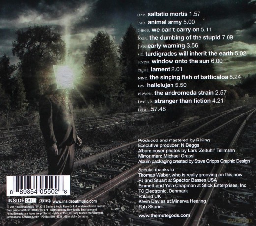 The Mute Gods: Tardigrades Will Inherit The Earth [CD]