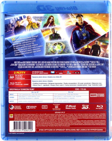 Doktor Strange [Blu-Ray 3D]+[Blu-Ray]