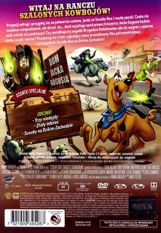 Scooby-Doo! Na Dzikim Zachodzie [DVD]