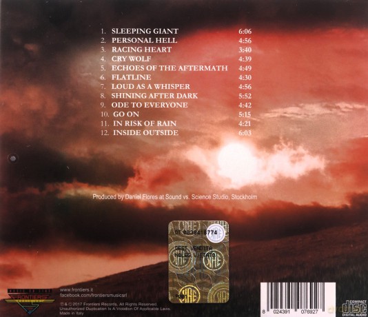 The Murder Of My Sweet: Echoes of the Aftermath [CD]