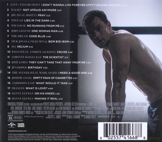 Fifty Shades Darker soundtrack (PL) [CD]
