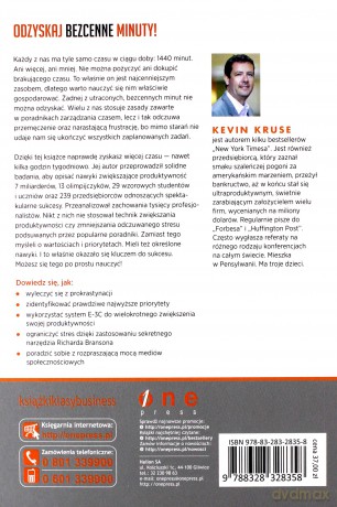 15 tajemnic zarządzania czasem - Kevin Kruse [KSIĄŻKA]
