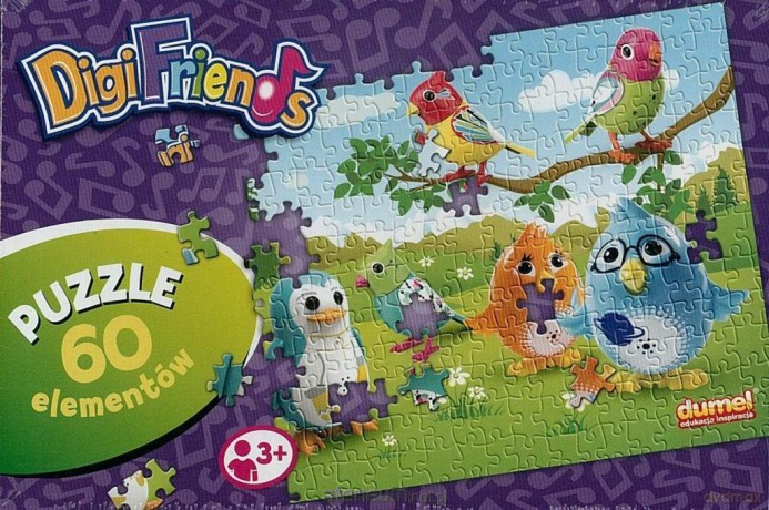DigiBirds puzzle 60 el. [PUZZLE]