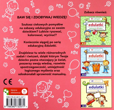 Edulatki. Ćwiczenia 2-latka [KSIĄŻKA]