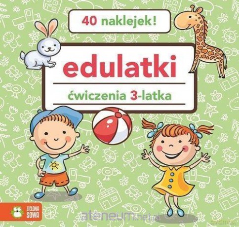 Edulatki. Ćwiczenia 3-latka [KSIĄŻKA]