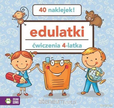 Edulatki. Ćwiczenia 4-latka [KSIĄŻKA]