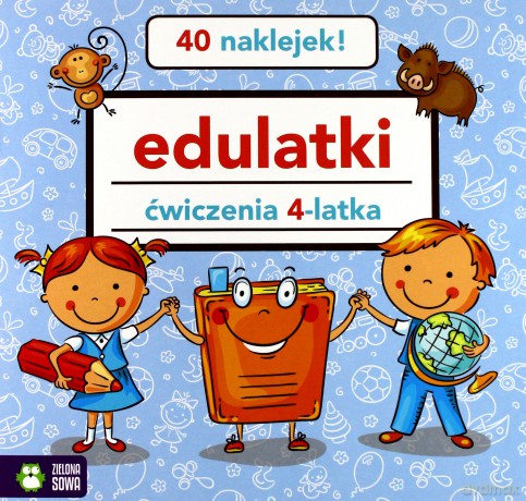Edulatki. Ćwiczenia 4-latka [KSIĄŻKA]