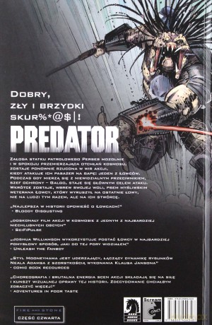 Fire And Stone. Predator - Joshua Williamson, Christopher Mooneyham [KOMIKS]