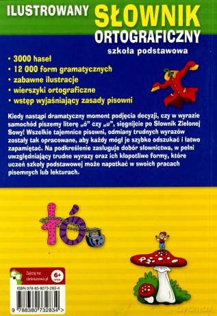 Ilustrowany słownik ortograficzny Szkoła podstawowa [KSIĄŻKA]