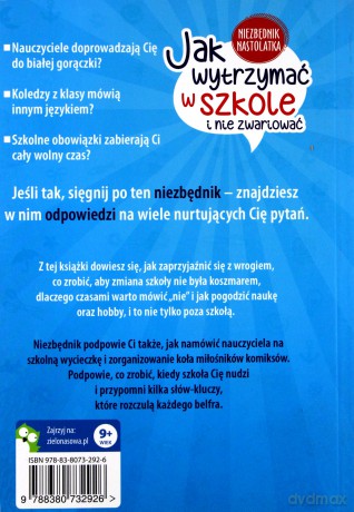 Jak wytrzymać w szkole i nie zwariować [KSIĄŻKA]