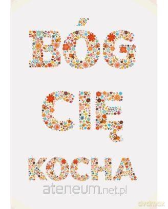 Kartka składana - Bóg Cię Kocha